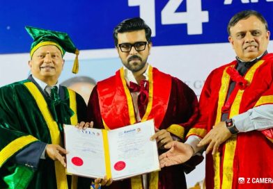 Global Star Ram Charan Becomes Youngest Actor To Get Conferred with Honorary Doctorate by Vels University, Chennai and Gets Felicitated As Chief Guest