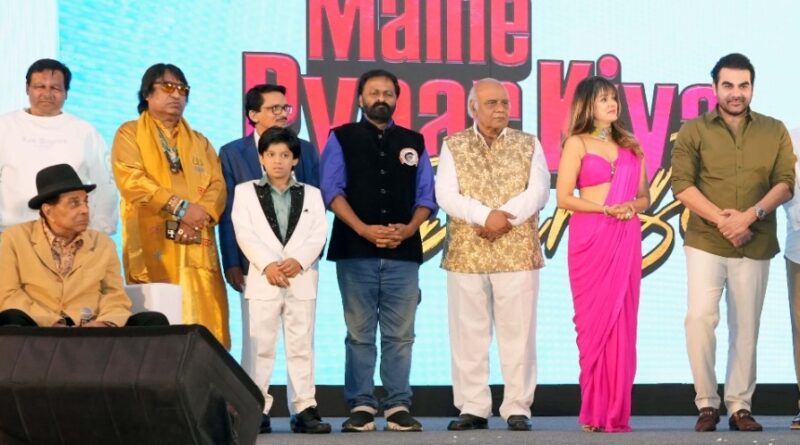 Ronnie Rodrigues’ Film “Maine Pyaar Kiya Phir Se” Launched with Dharmendra, Arbaaz Khan, Vidya Malavade, Udit Narayan and Rajpal Yadav