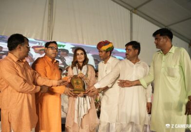 Actress Ruchi Gurjar Attends Shri Devnarayan Temple Fair, Raises Strong Voice Against Dowry and Child Marriage