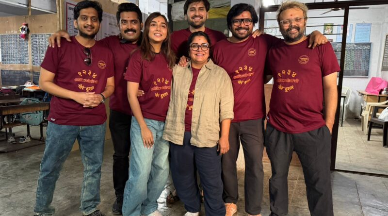 ‘क्रांतिज्योती विद्यालय – मराठी माध्यम’च्या टीमने राबवले नाशिकच्या शाळेत स्वच्छता अभियान