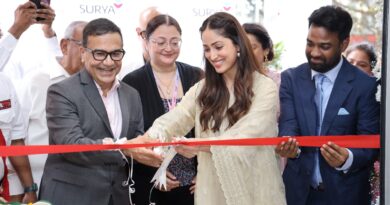 Yami Gautam Dhar joins Surya Hospitals’ “The Amber Promise for Women’s Health” initiative during the launch of the Amber Wing at Santacruz Mumbai