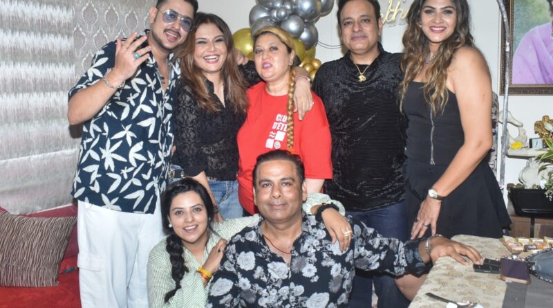 Glitz, Glamour & Heartfelt Celebrations,Prashant Virendra Sharma Rings in His Birthday in Style