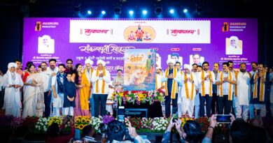 जगद्गुरू प्रॉडक्शन निर्मित ‘कीर्तन’ चित्रपटाचे पोस्टर दिमाखदार सोहळ्यात महसुली मंत्री चंद्रशेखर बावनकुळे यांच्या हस्ते लाँच